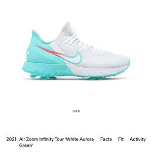 NIKE Air Zoom Infinity Tour 'White Aurora Green' MENS 10.5 GOLF SHOES